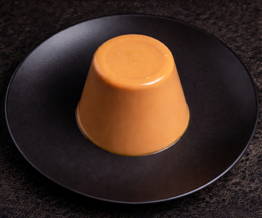 Gelatina dulce de leche