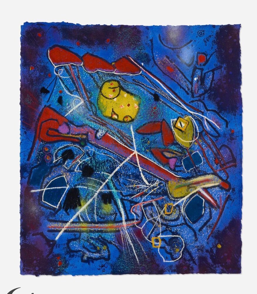 Redness of blue