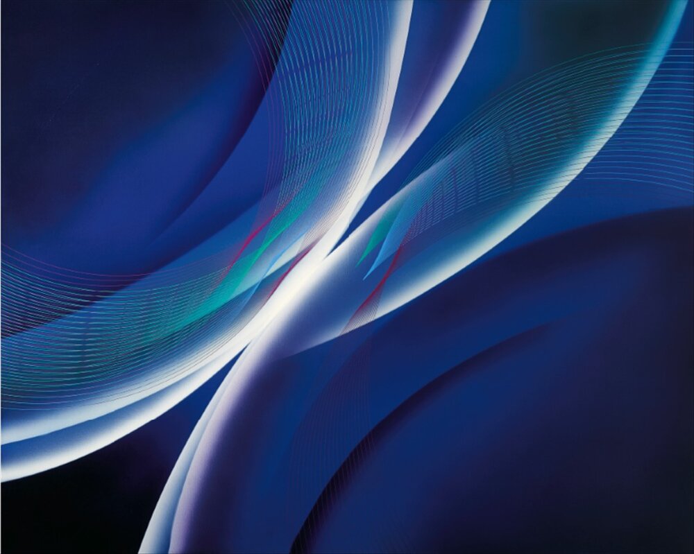 Desplazamiento de la Luz sobre azul