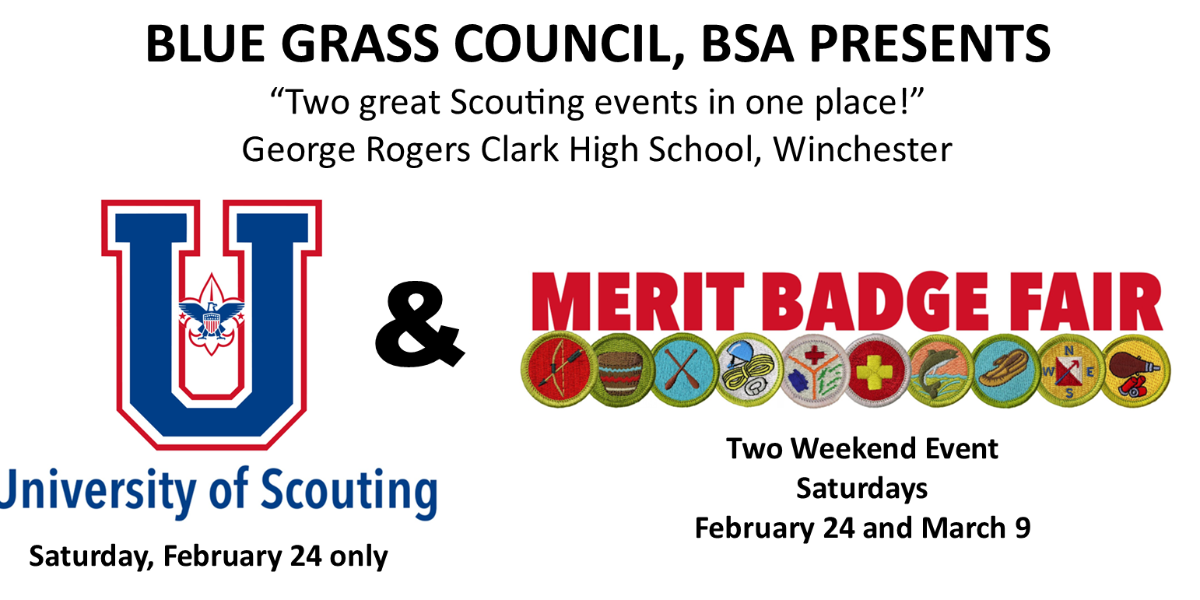 Merit Badge Fair Weekend 1