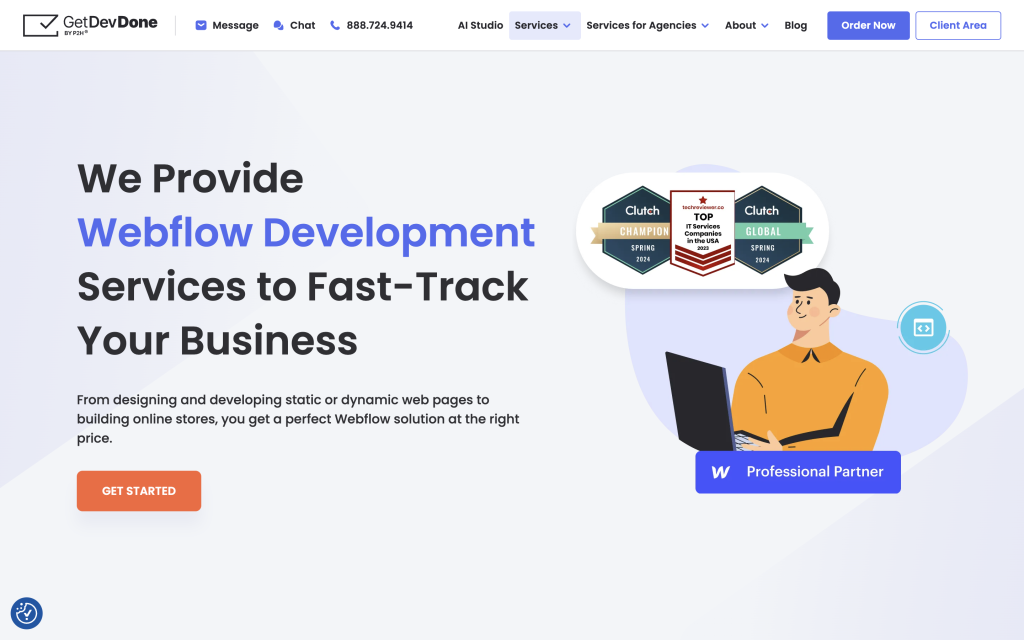 GetDevDone WebFlow Development