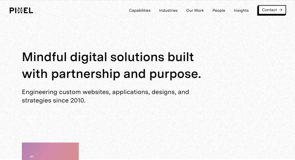 By the Pixel Web Development