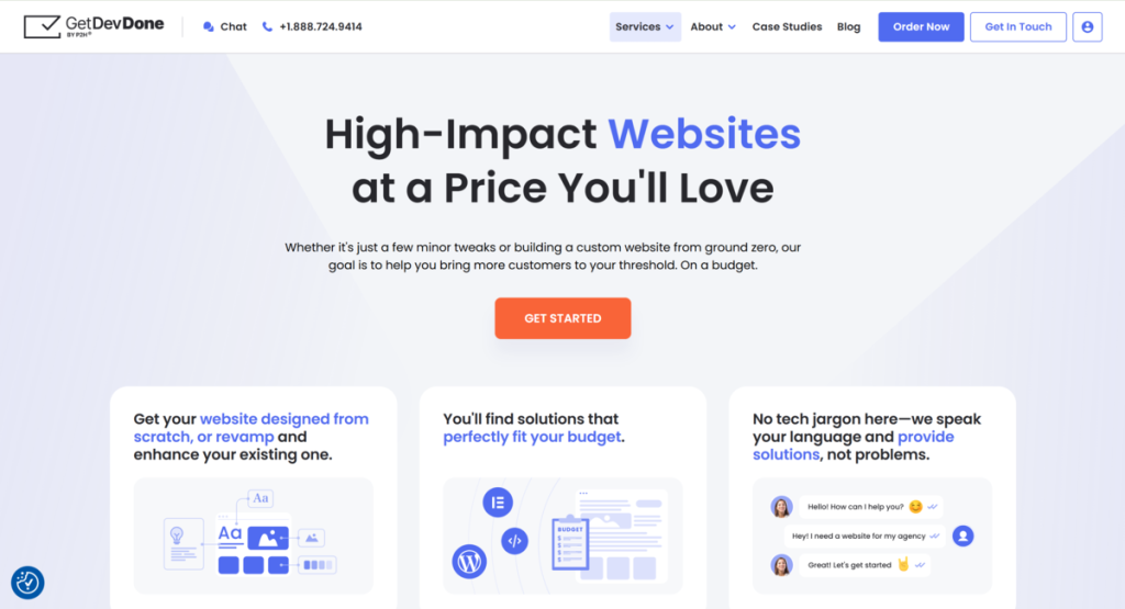 GetDevDone - Best Custom Website Development Company