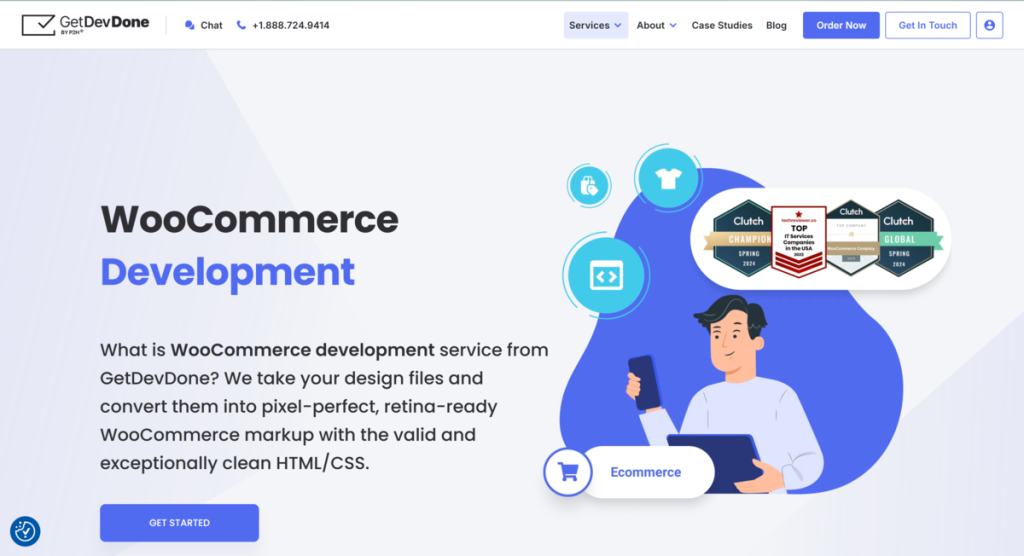 GetDevDone - best custom WooCommerce development company