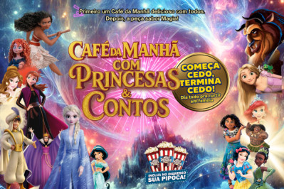 Café da Manhã com Princesas e Contos