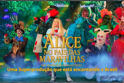 Alice no País das Maravilhas Um Musical Desconcertante