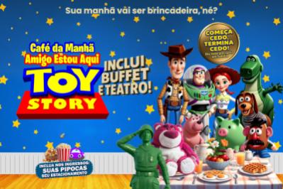 Café da Manhã Amigo Estou Aqui Toy Story