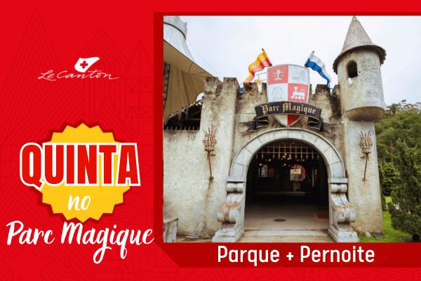 Quinta no Parc Magique Le Canton