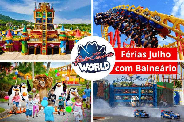 Pacote Beto Carrero Férias Julho