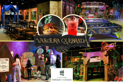 Vassoura Quebrada Parque - Shop. Parque da Cidade