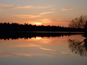 Autumn Sunset at Cedar Cove - 