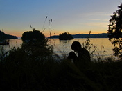 Sunset on Keats Island - 