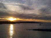 Sunset over English Bay - 