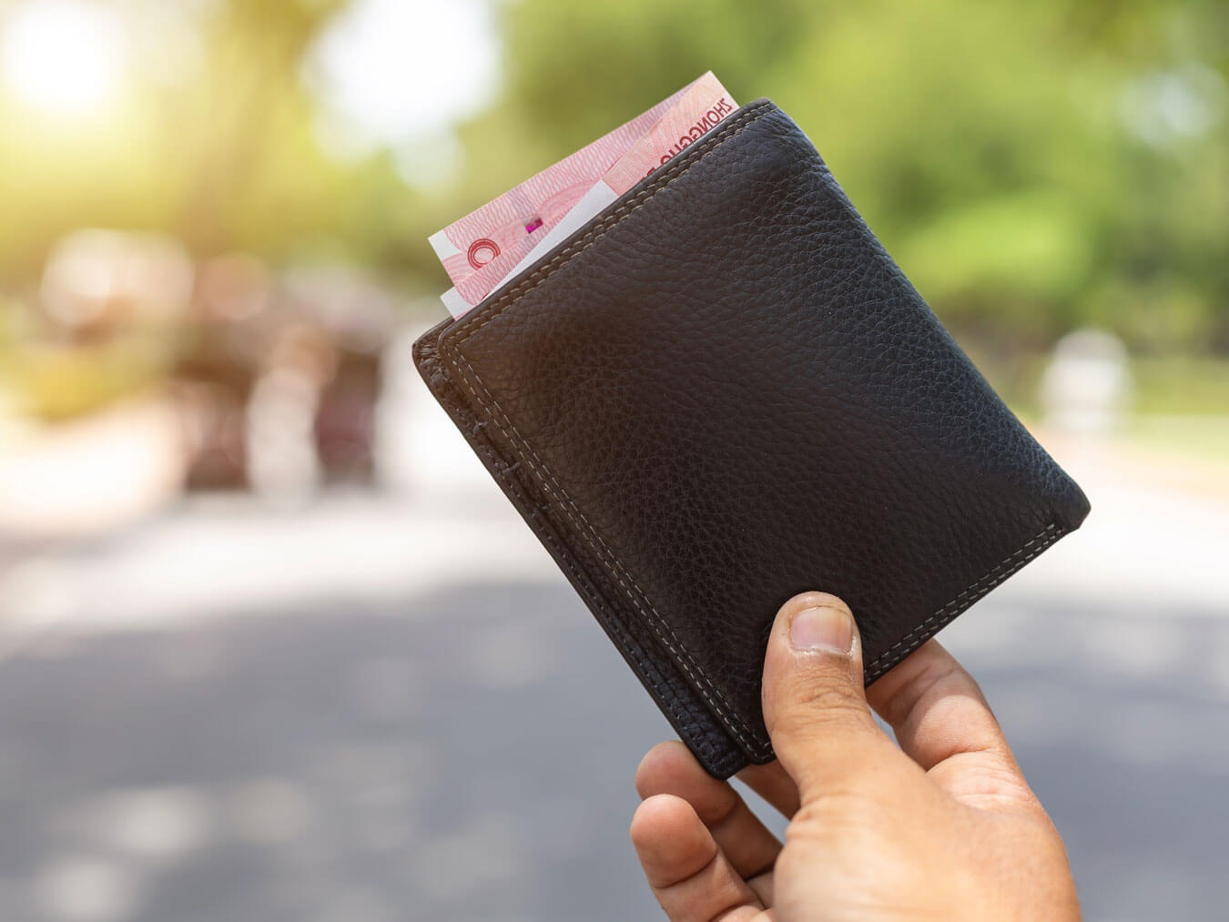 Cash in wallet