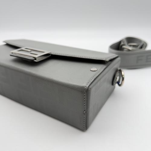 Fendi Grey Baguette Soft Trunk photo 7