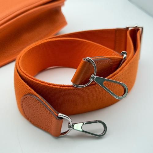 Hermès Clemence Evelyne In Orange photo 2