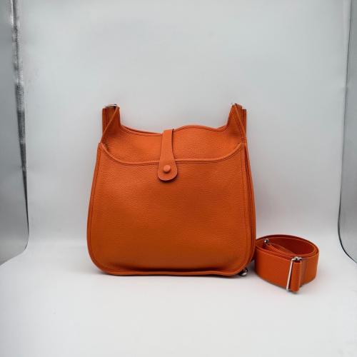 Hermès Clemence Evelyne In Orange photo 3