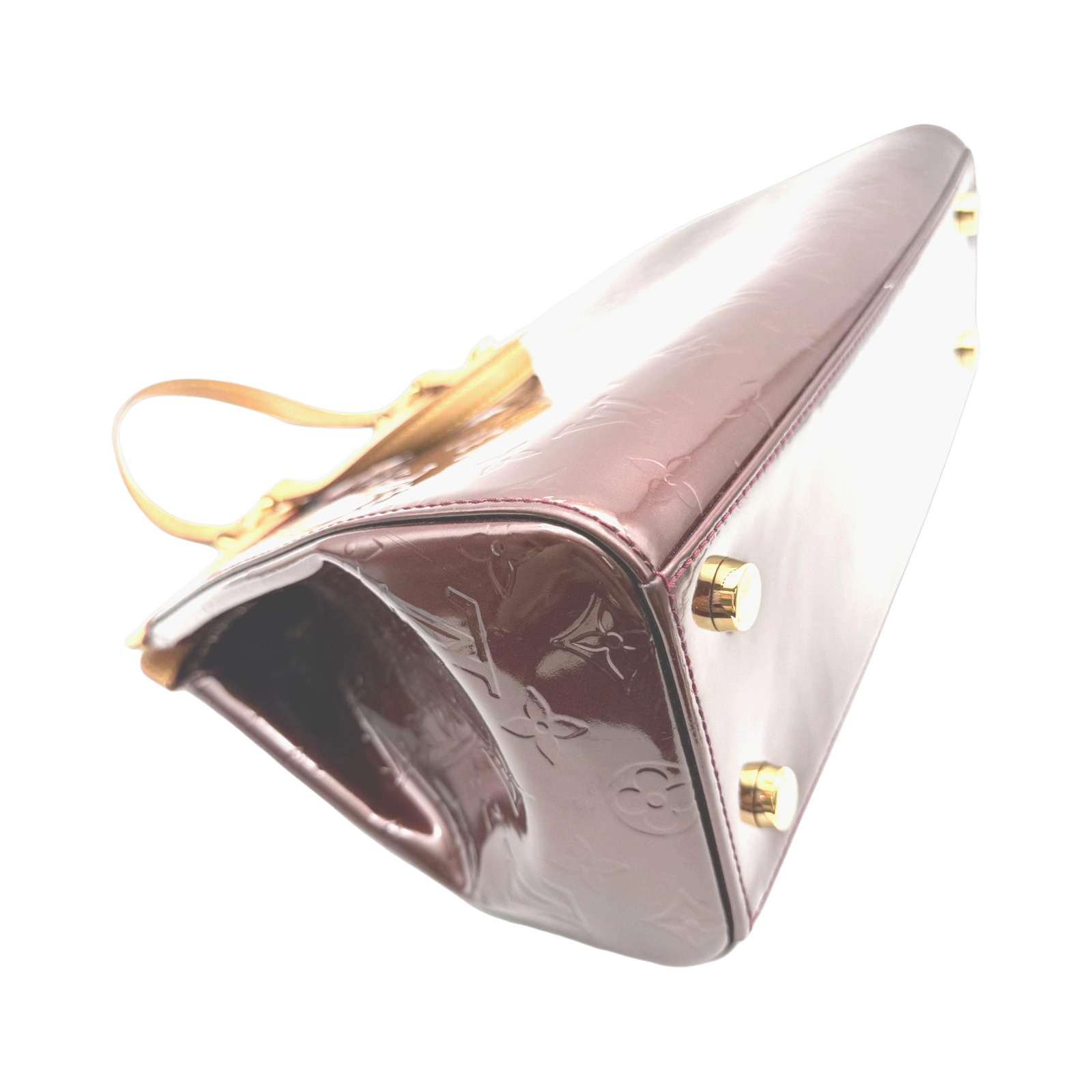 Louis Vuitton Amarante Monogram Vernis Brea MM photo 2