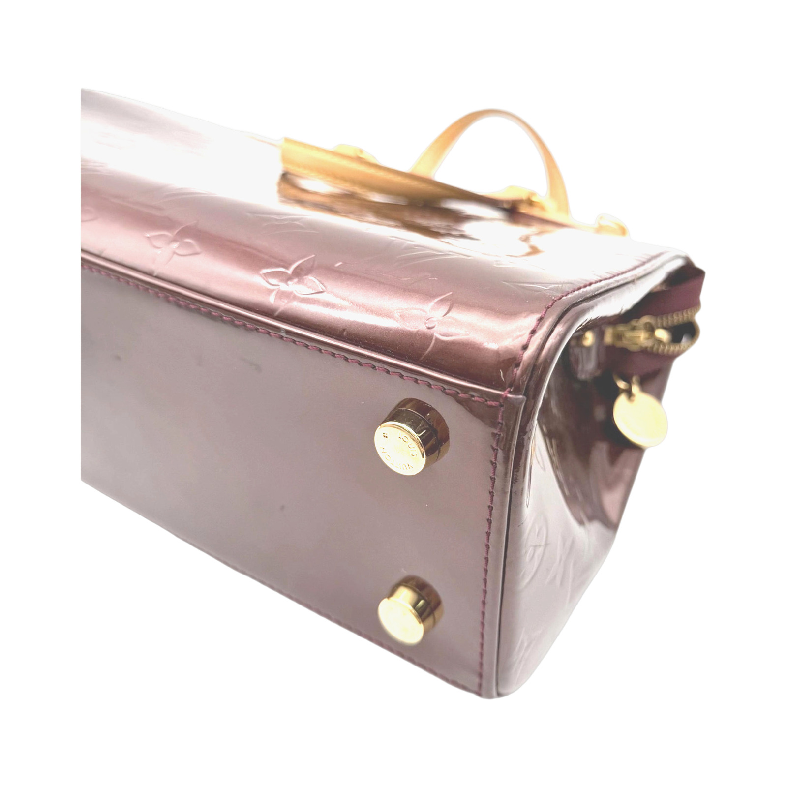 Louis Vuitton Amarante Monogram Vernis Brea MM photo 3