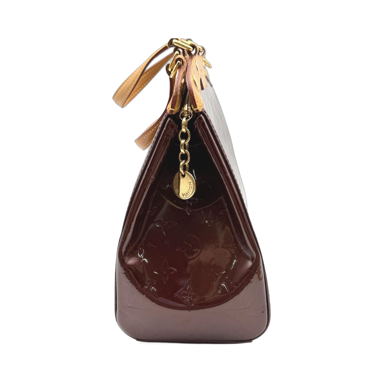 Louis Vuitton Amarante Monogram Vernis Brea MM photo 4