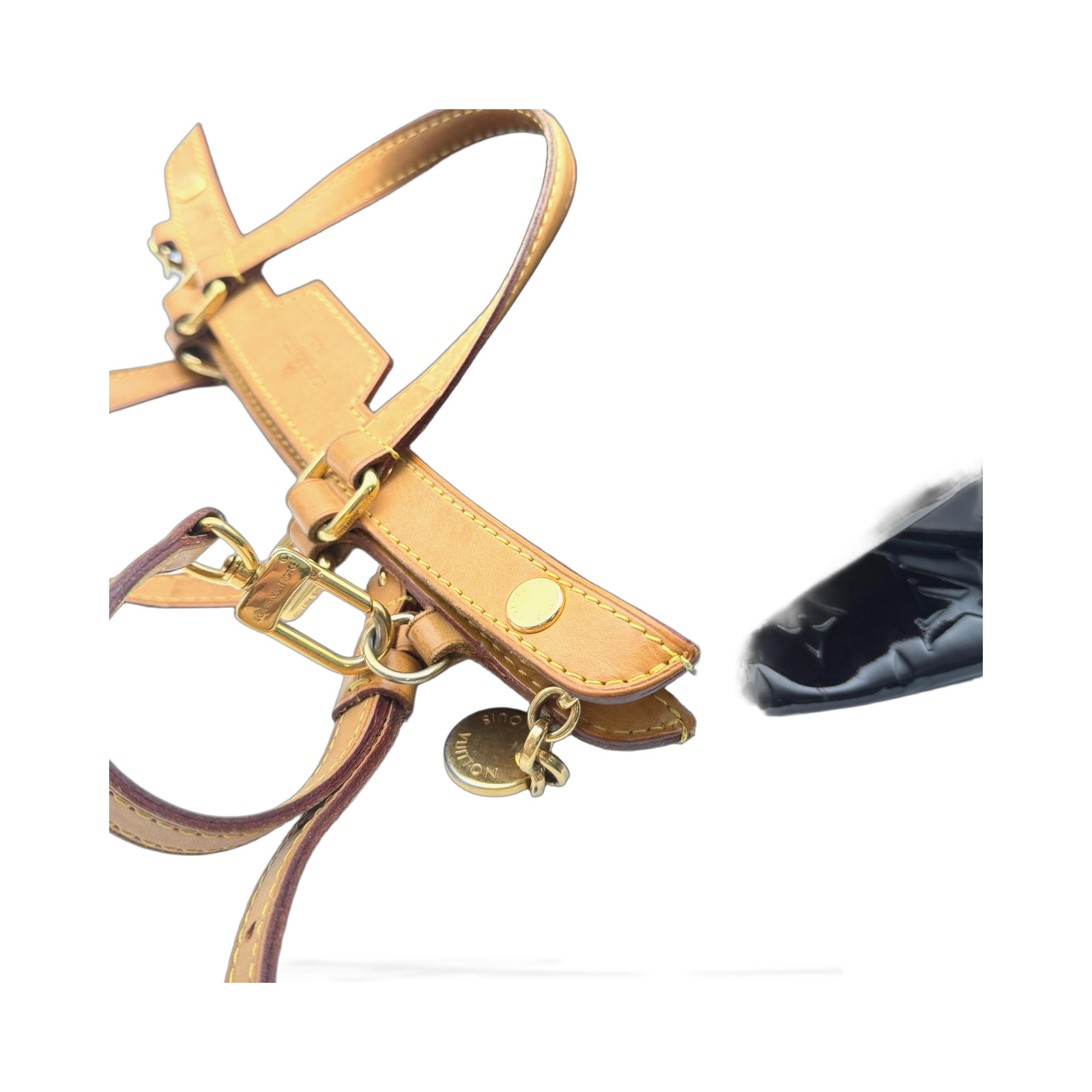 Louis Vuitton Amarante Monogram Vernis Brea MM photo 4