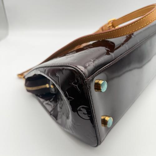Louis Vuitton Amarante Monogram Vernis Brea MM photo 5
