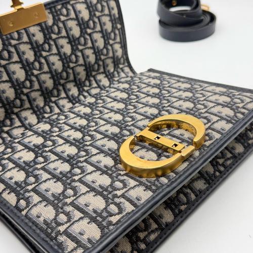 Christian Dior Oblique Canvas Flap Crossbody Bag photo 8