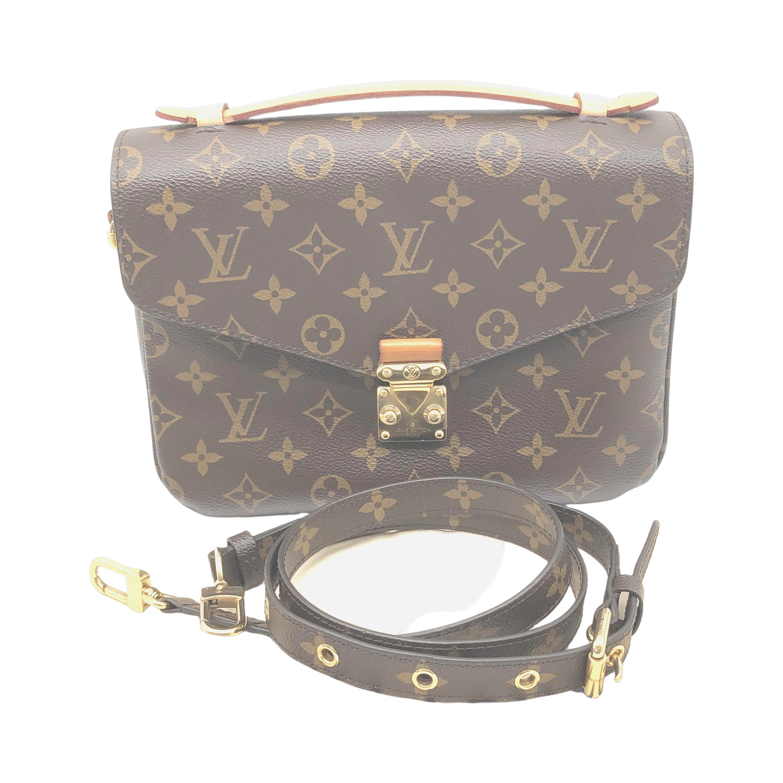 Louis Vuitton Monogram Canvas Pochette Metis Crossbody Bag