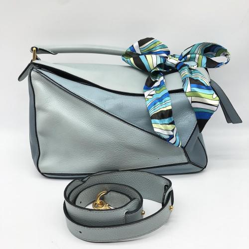 Loewe Puzzle Leather Crossbody Bag