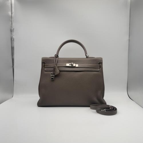 Kelly Retourne, Togo Leather, Palladium Hardware