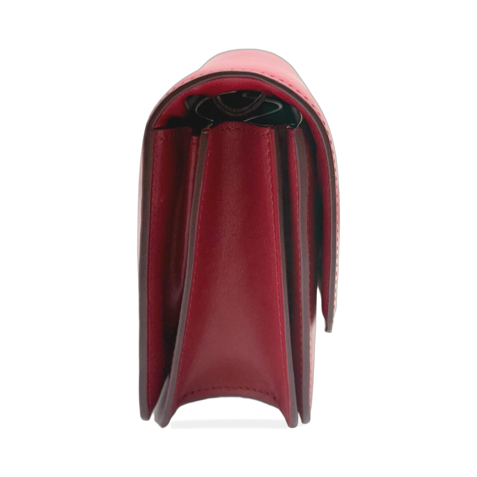 Celine Red Leather Classic Box Bag photo 4