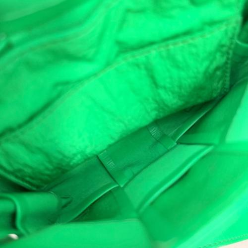 Bottega Veneta Green Intrecciato Leather Candy Cassette Crossbody Bag photo 8