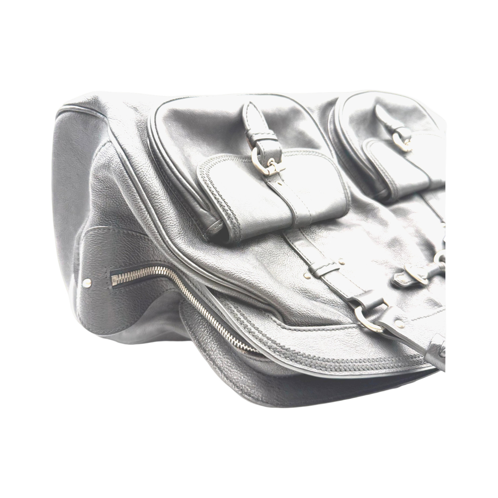 Christian Dior Black Leather My Dior Handbag photo 2