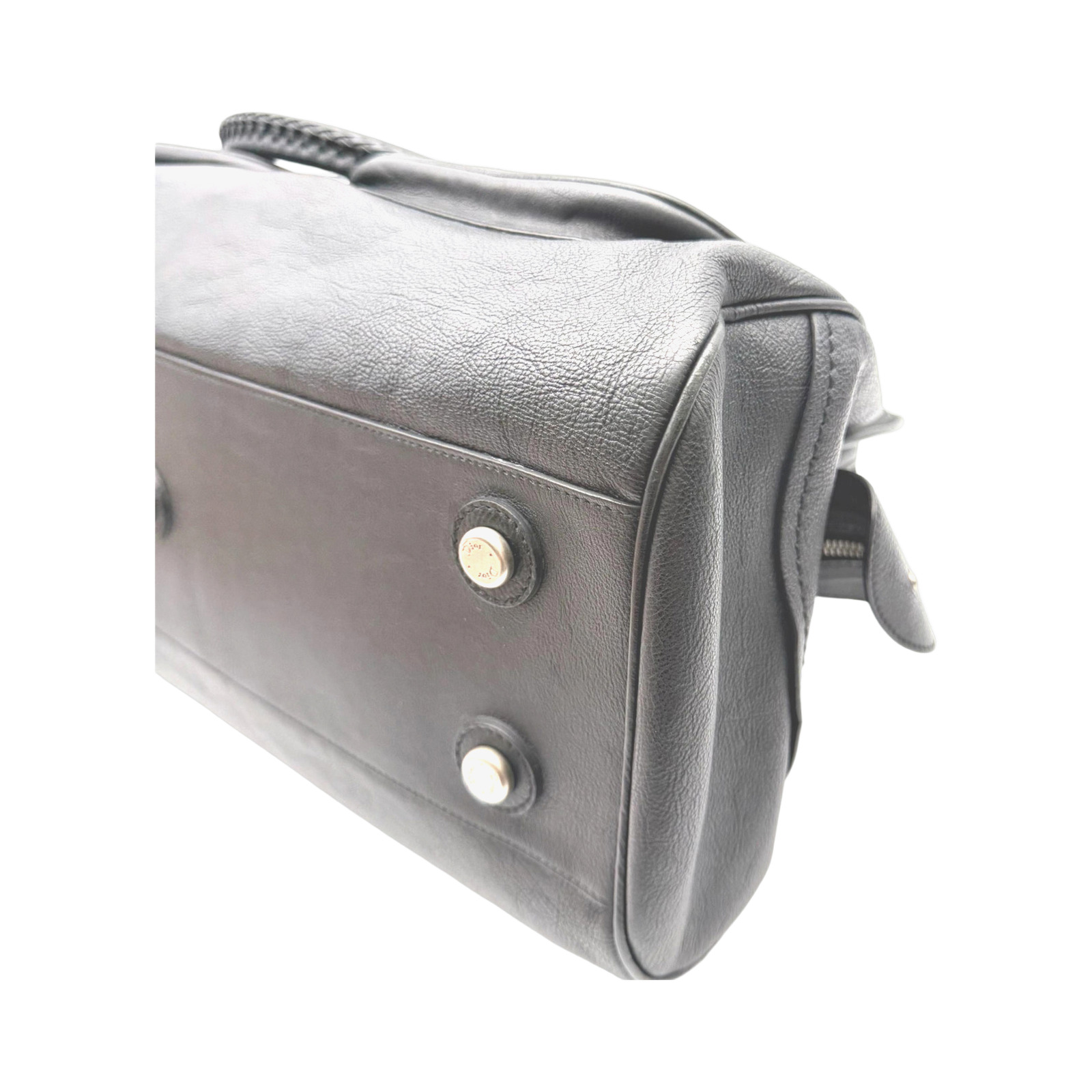 Christian Dior Black Leather My Dior Handbag photo 3