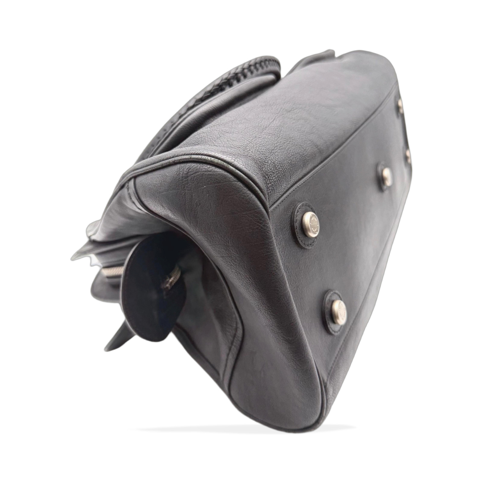 Christian Dior Black Leather My Dior Handbag photo 4
