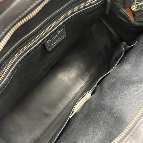 Christian Dior Black Leather My Dior Handbag photo 6