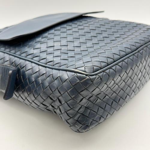 Bottega Veneta Nappa Intrecciato Leather Messenger Bag photo 2