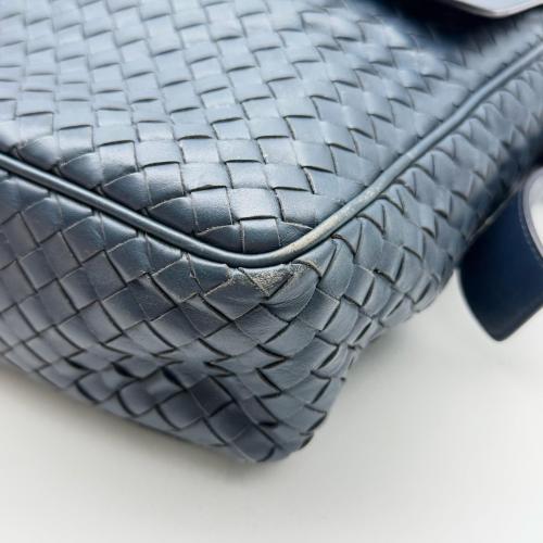 Bottega Veneta Nappa Intrecciato Leather Messenger Bag photo 6
