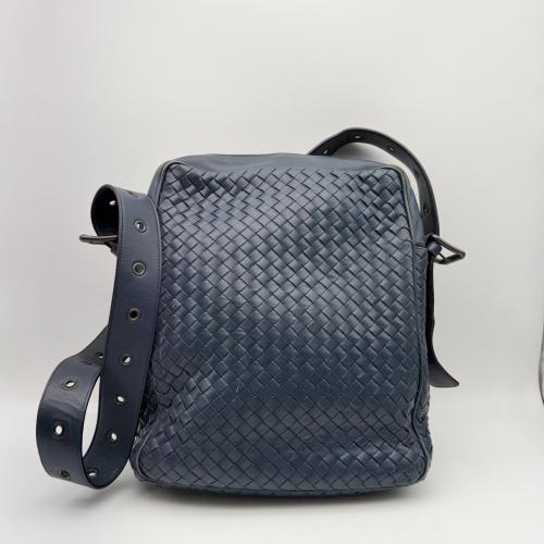 Bottega Veneta Nappa Intrecciato Leather Messenger Bag photo 7