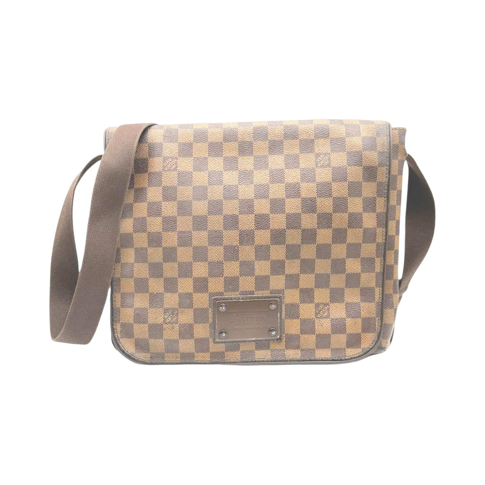Louis Vuitton Damier Ebene Brooklyn Messenger Bag