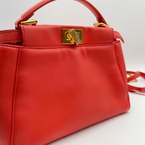 Fendi Leather Peekaboo Top Handle Bag photo 4