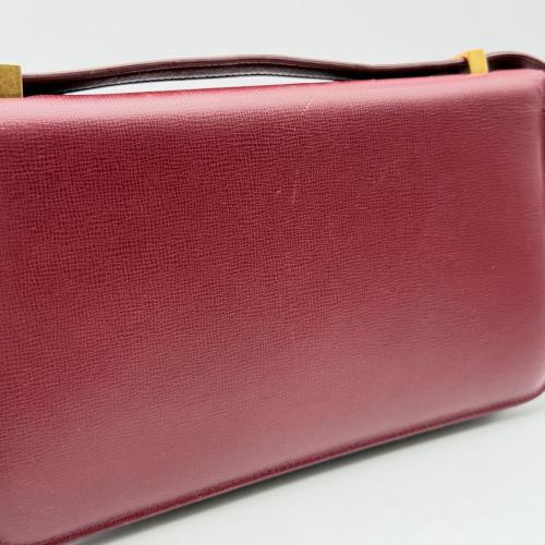 Bottega Veneta Burgundy Leather BV Classic Shoulder Bag photo 2