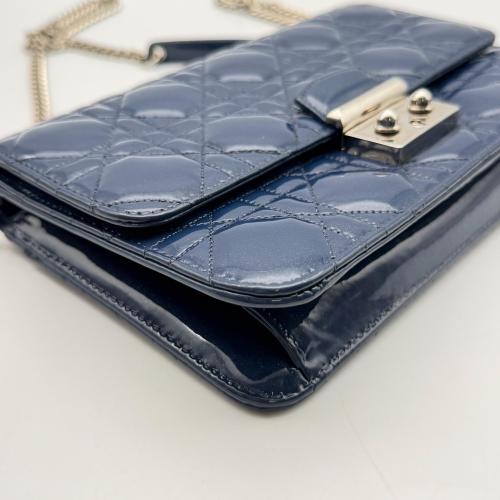 Christian Dior Patent Cannage Miss Dior Wallet on Chain photo 2