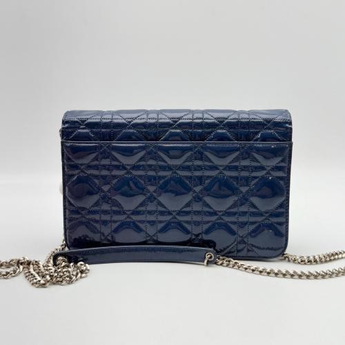 Christian Dior Patent Cannage Miss Dior Wallet on Chain photo 3