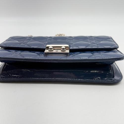 Christian Dior Patent Cannage Miss Dior Wallet on Chain photo 4