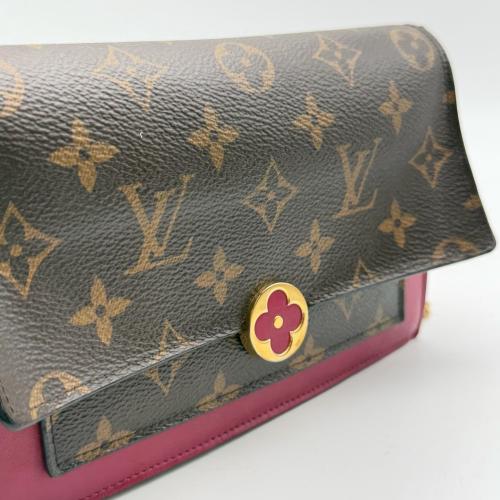 Louis Vuitton Flore Monogram Canvas Chain Wallet photo 6