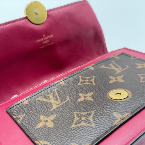 Louis Vuitton Flore Monogram Canvas Chain Wallet photo 7
