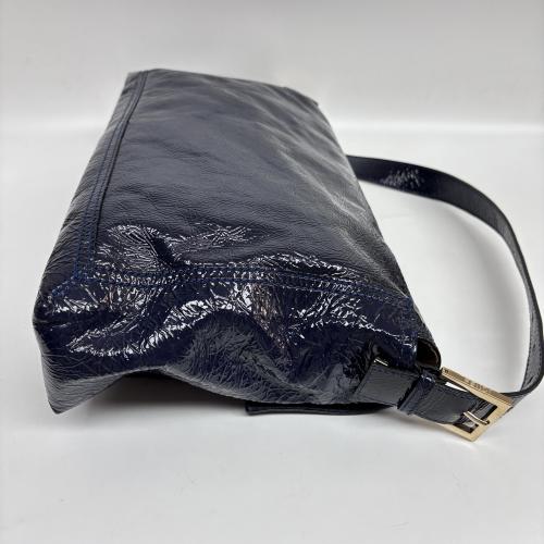 Fendi Black Patent Leather Convertible Bag photo 4