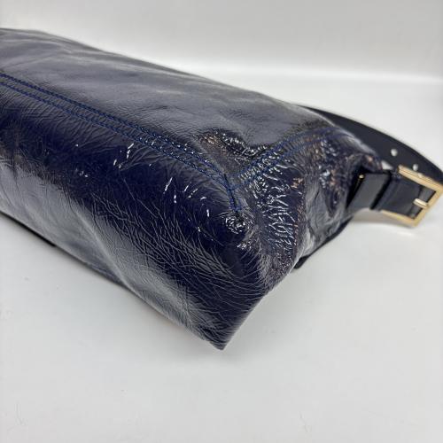 Fendi Black Patent Leather Convertible Bag photo 8