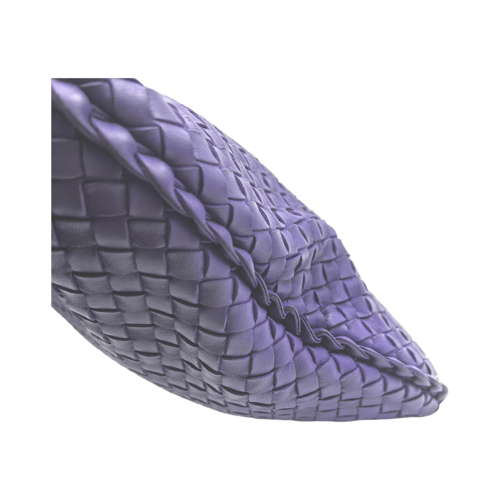 Bottega Veneta Purple Intrecciato Leather Handbag photo 2